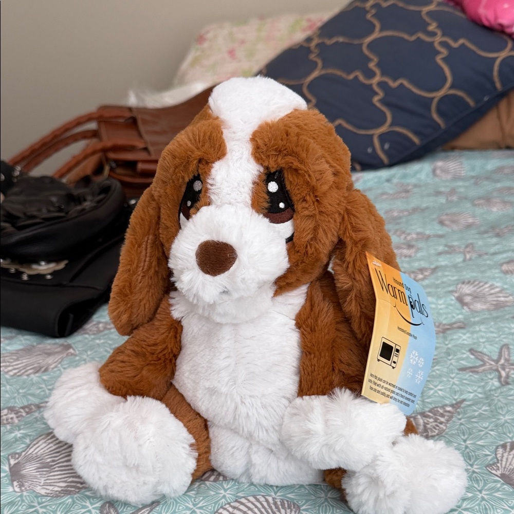 Hound dog warm, pals, heat bowl and cool bowl plush for your favorite little one